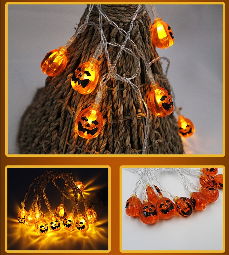 Halloween Pumpkin LED String Lights