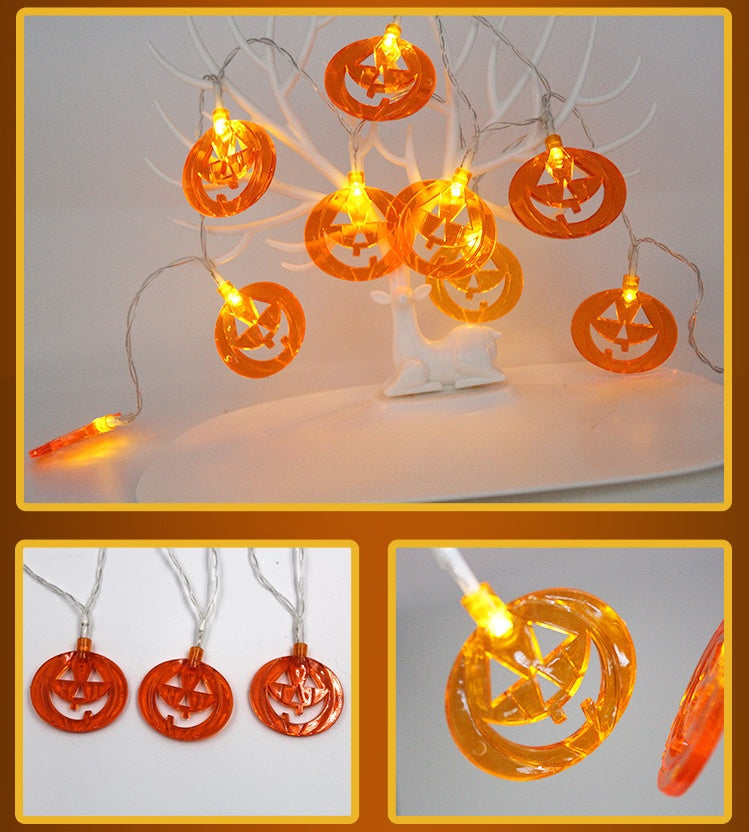 Halloween Pumpkin LED String Lights
