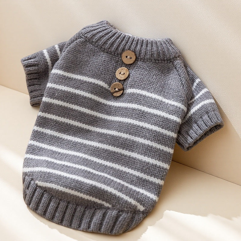 Cozy Knit Dog Fall Sweater