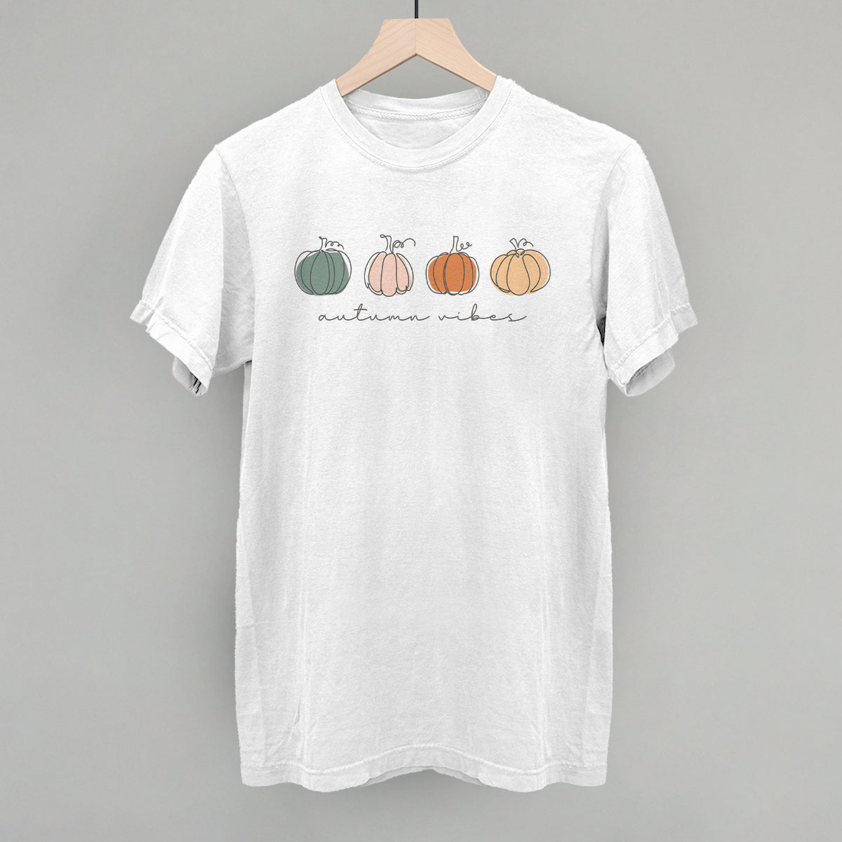 Autumn Pumpkin Doodles Tee & Sweatshirt