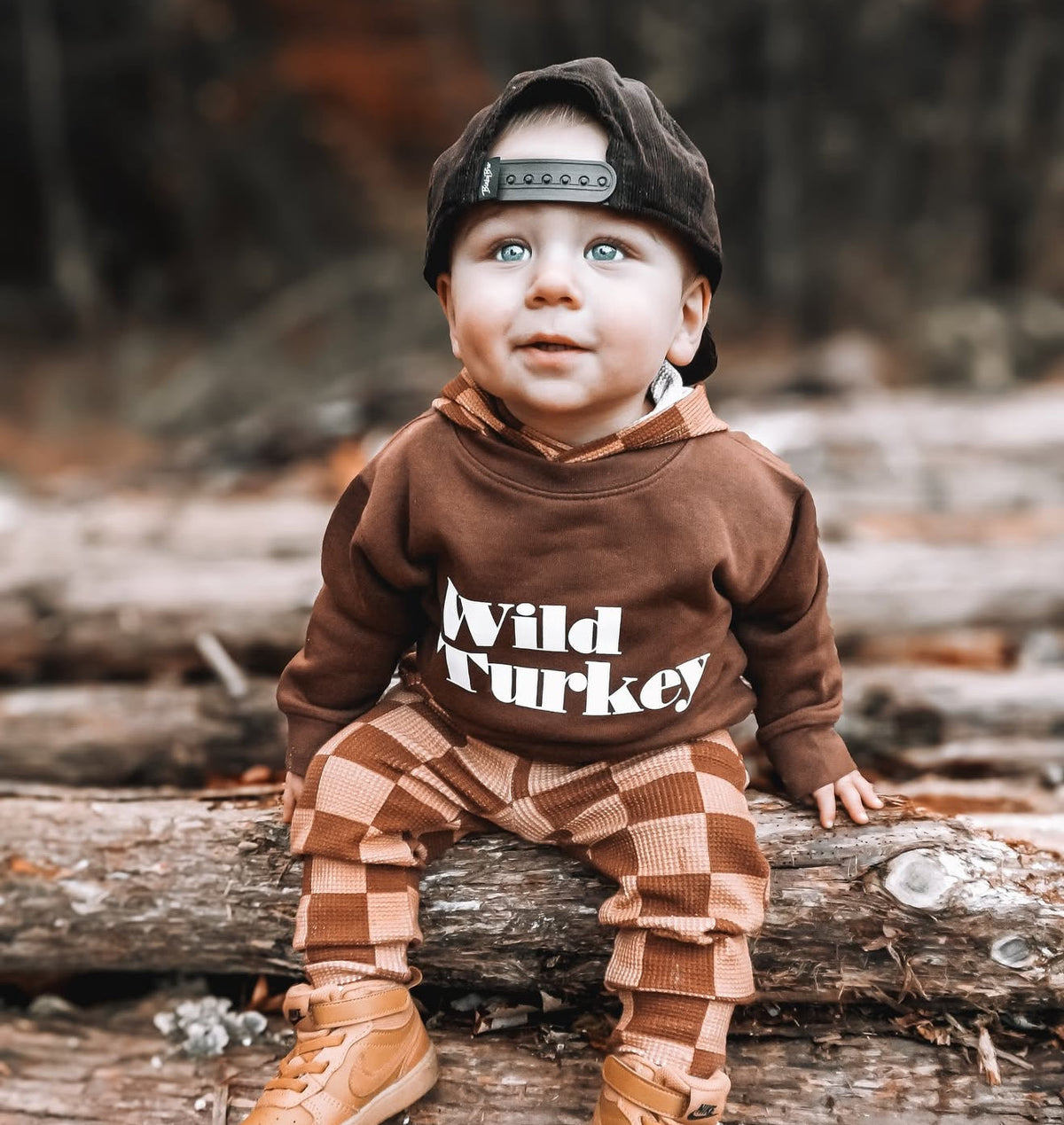 Wild Turkey Kids Thanksgiving Tee