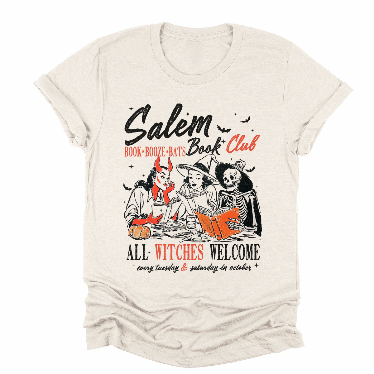 Salem Book Club Witches Tee