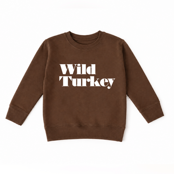 Wild Turkey Kids Thanksgiving Tee