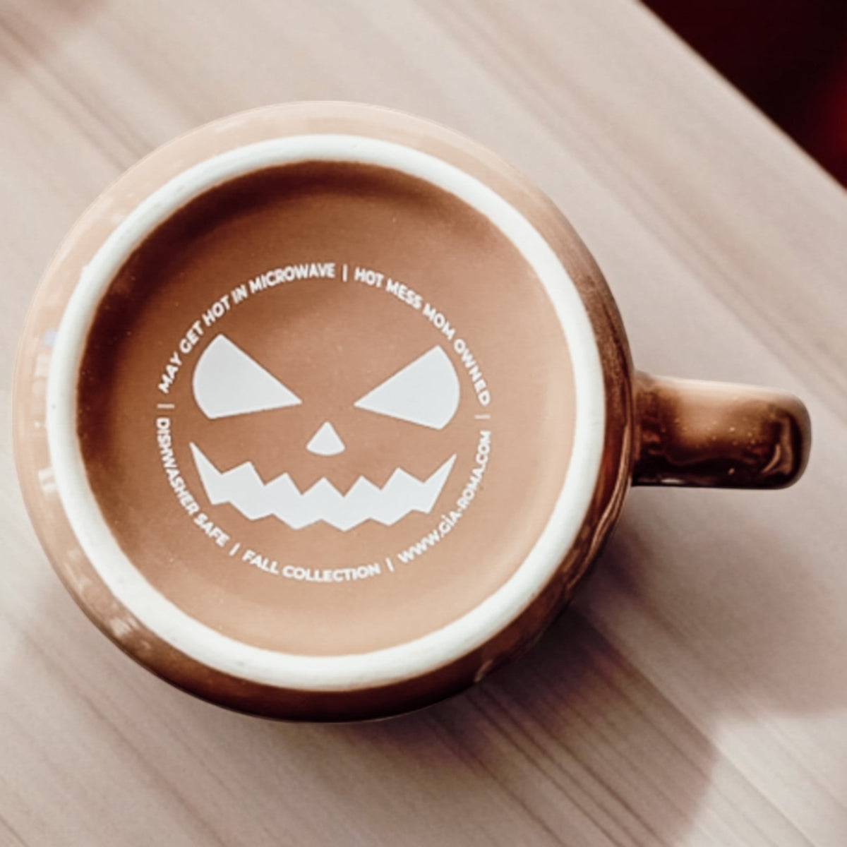 Autumn Leaves Pumpkins Coffee Mug