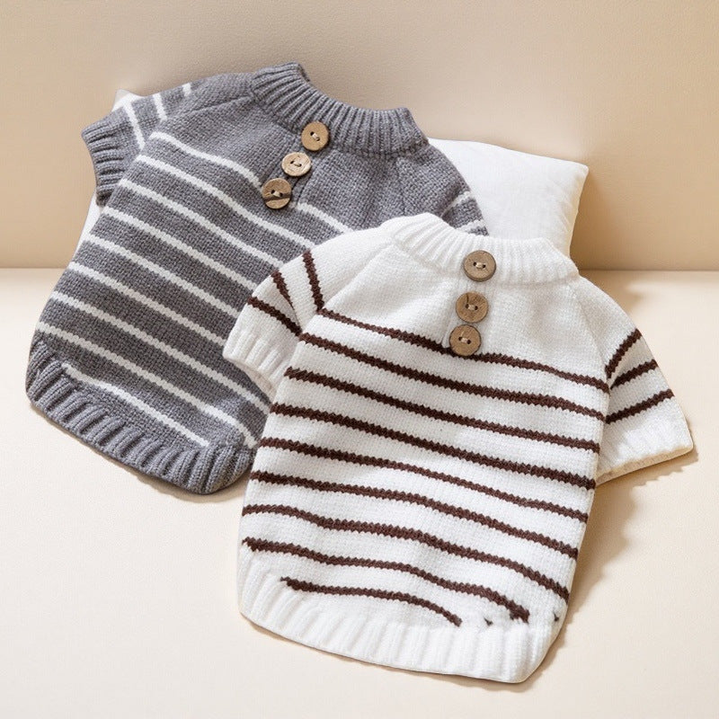 Cozy Knit Dog Fall Sweater