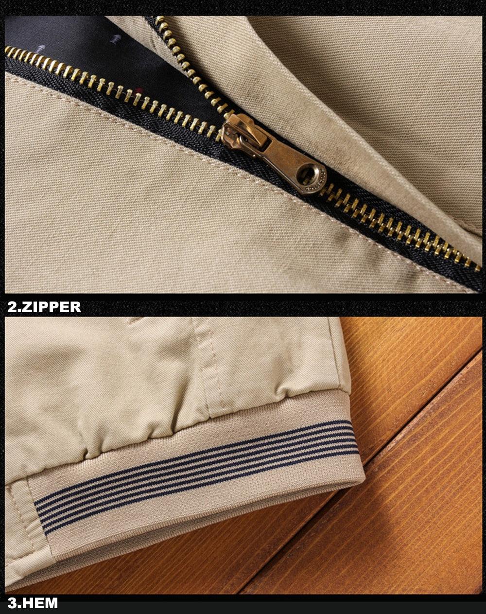 Men's Water Resistant Windbreaker Jacket