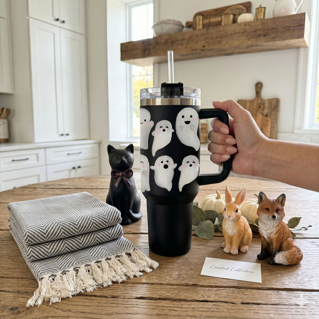 Happy Ghosts 40oz Tumbler