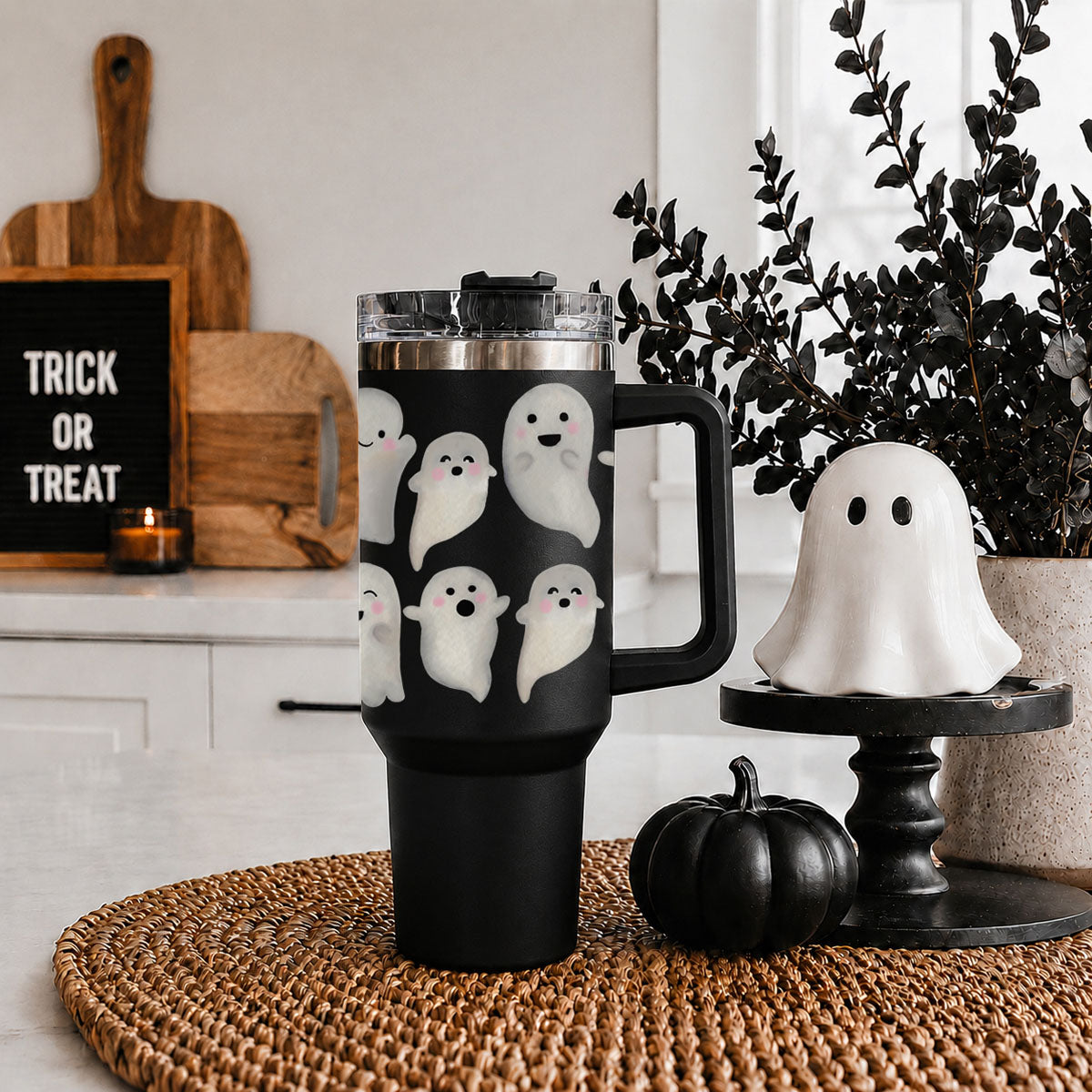 Happy Ghosts 40oz Tumbler