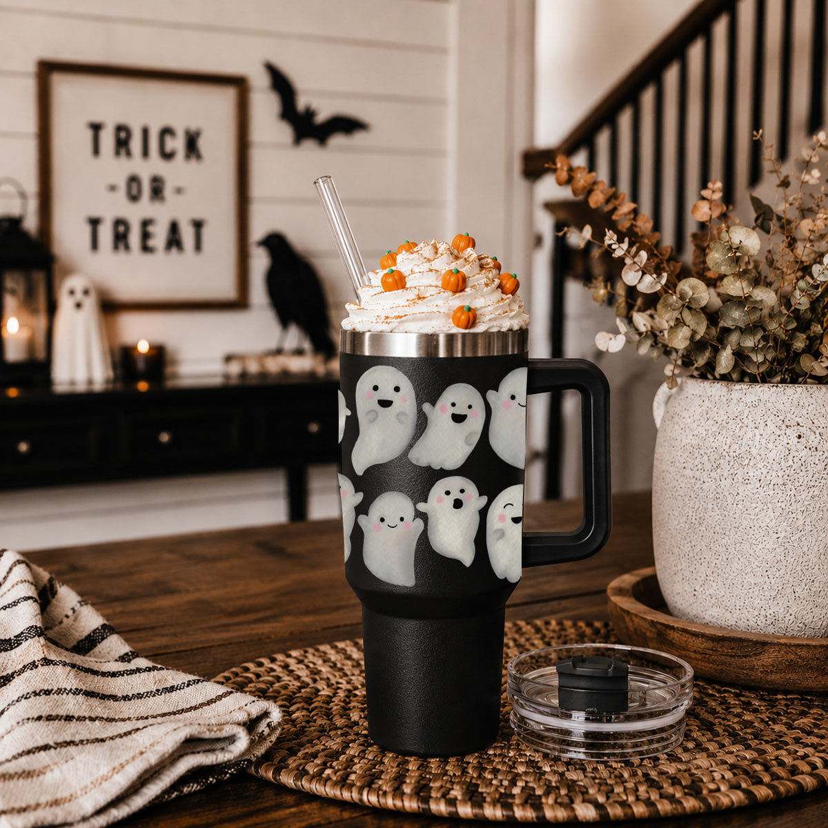Happy Ghosts 40oz Tumbler