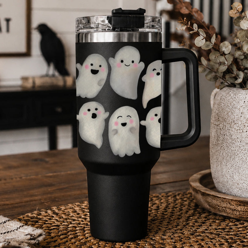 Happy Ghosts 40oz Tumbler