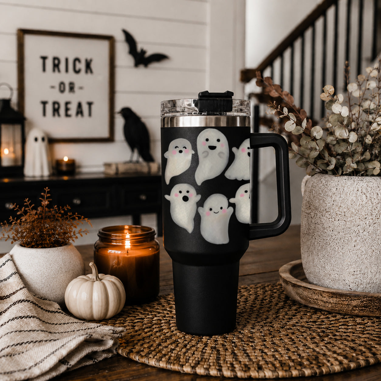 Happy Ghosts 40oz Tumbler