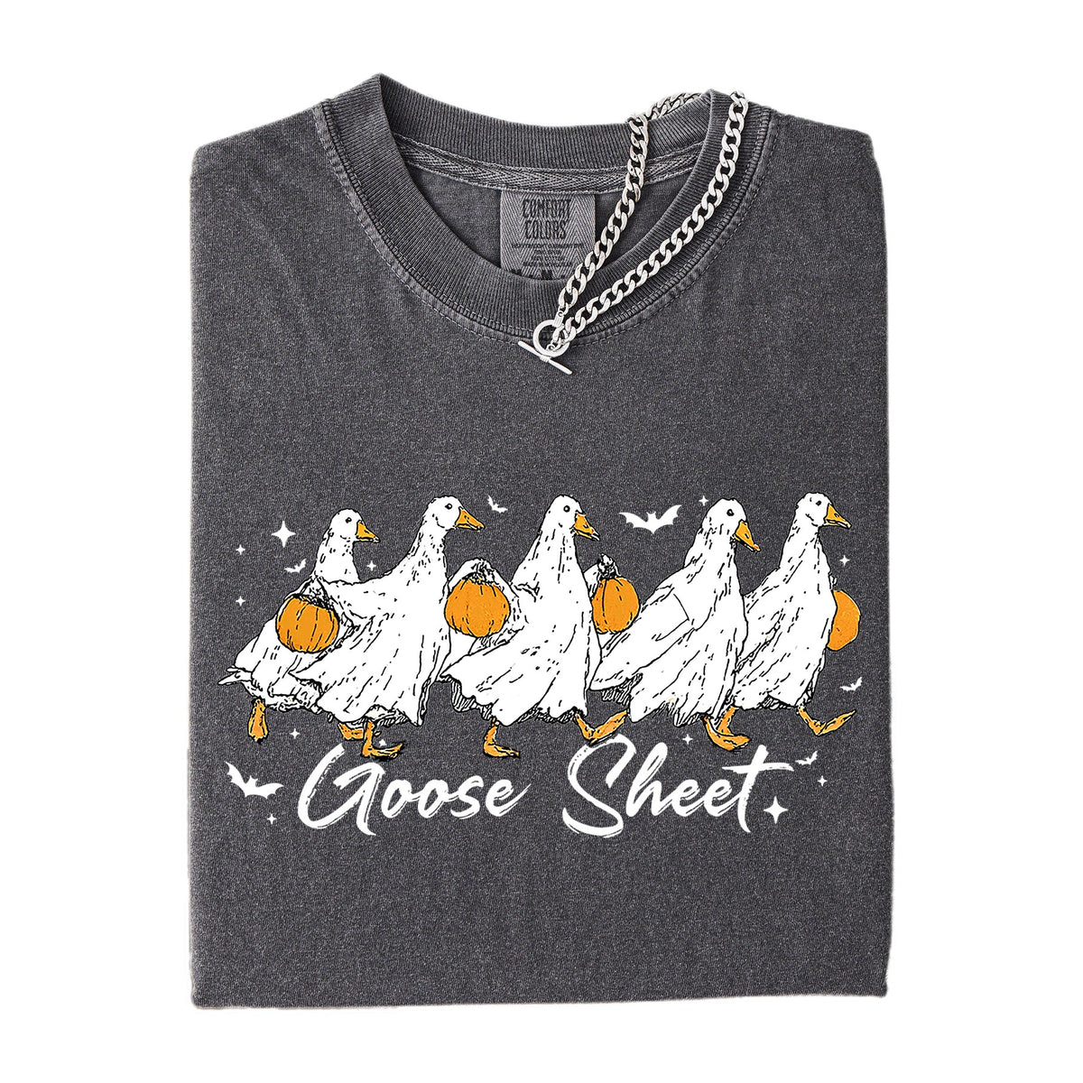 Ghost Goose Halloween Comfort Tee