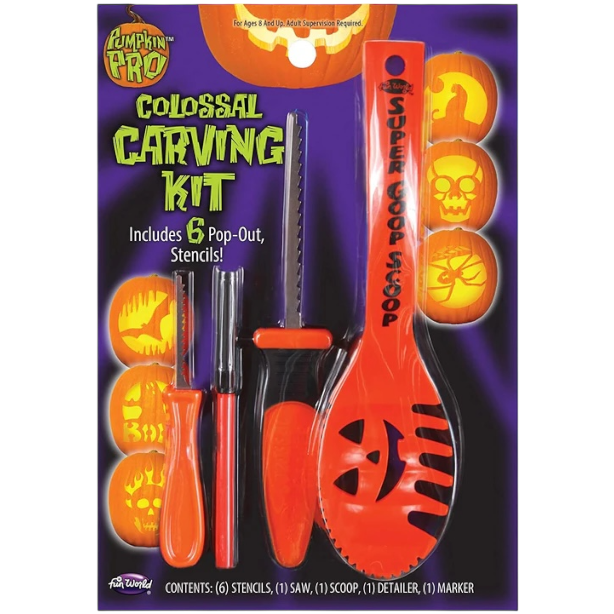 Colossal Pumpkin Carving Kit