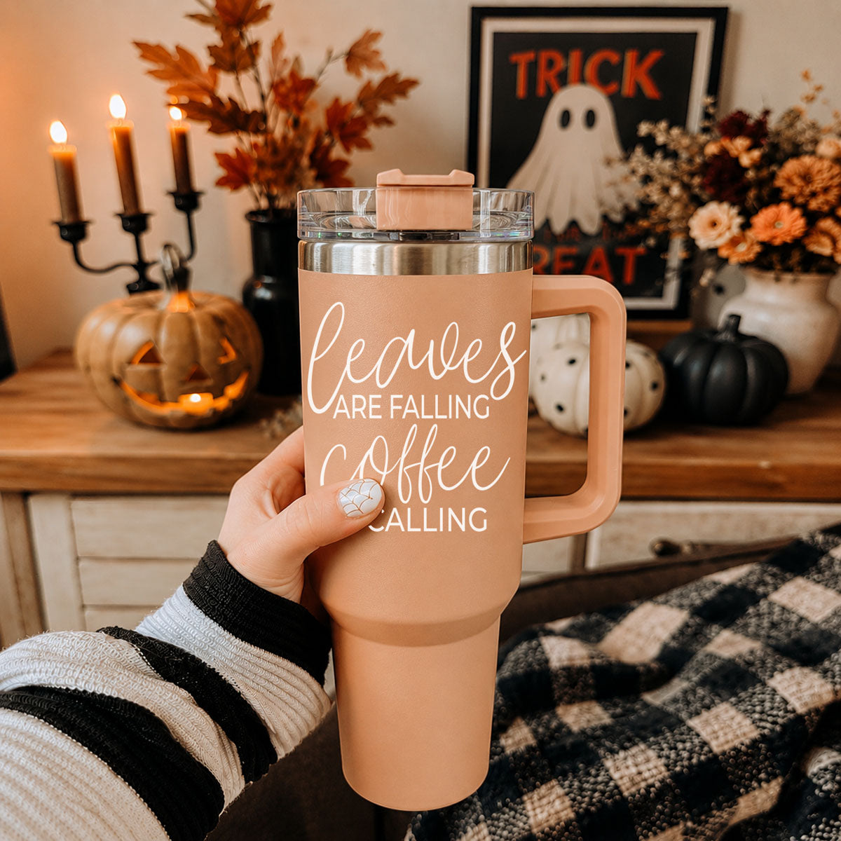 Leaves Falling 40oz Tumbler