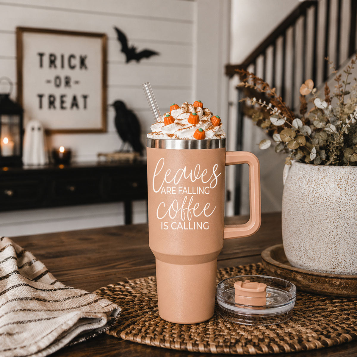 Leaves Falling 40oz Tumbler