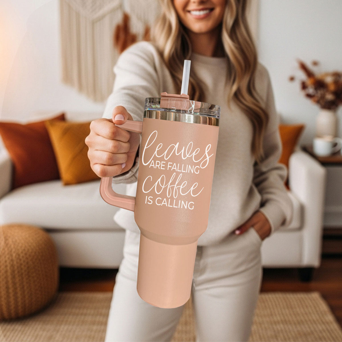 Leaves Falling 40oz Tumbler