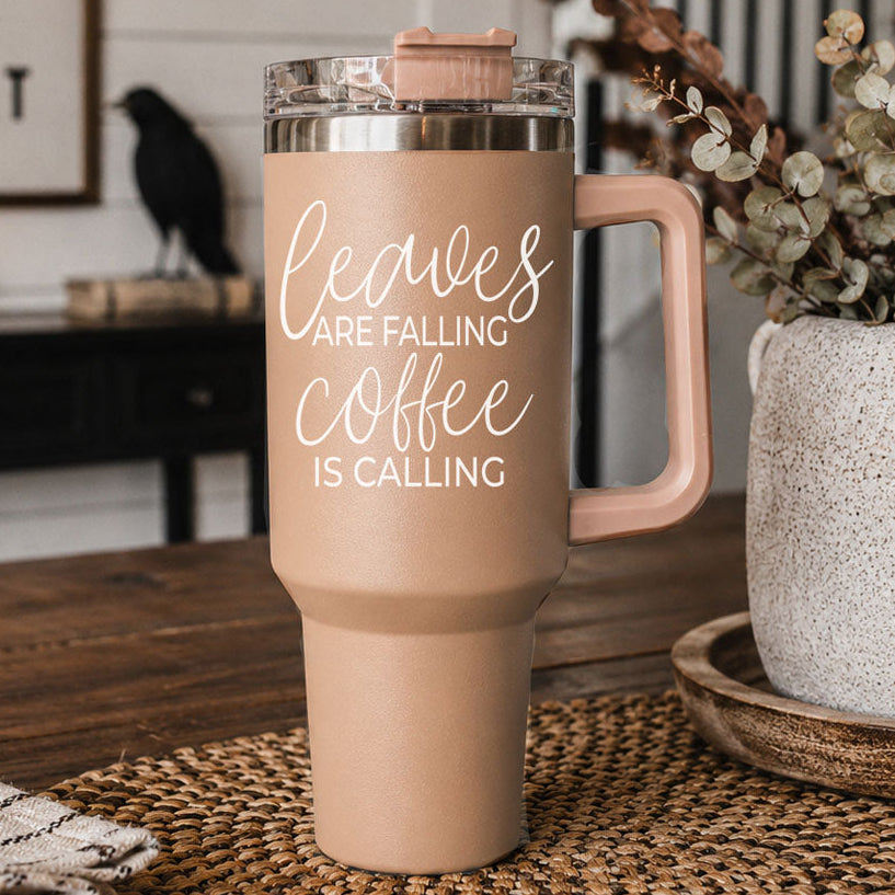 Leaves Falling 40oz Tumbler