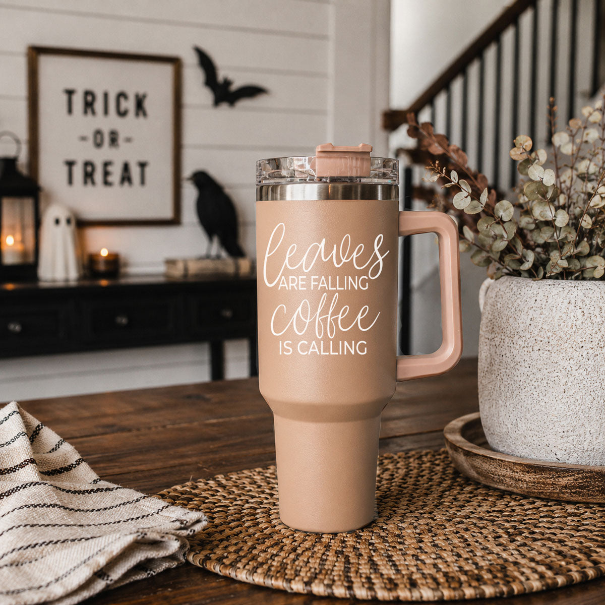 Leaves Falling 40oz Tumbler