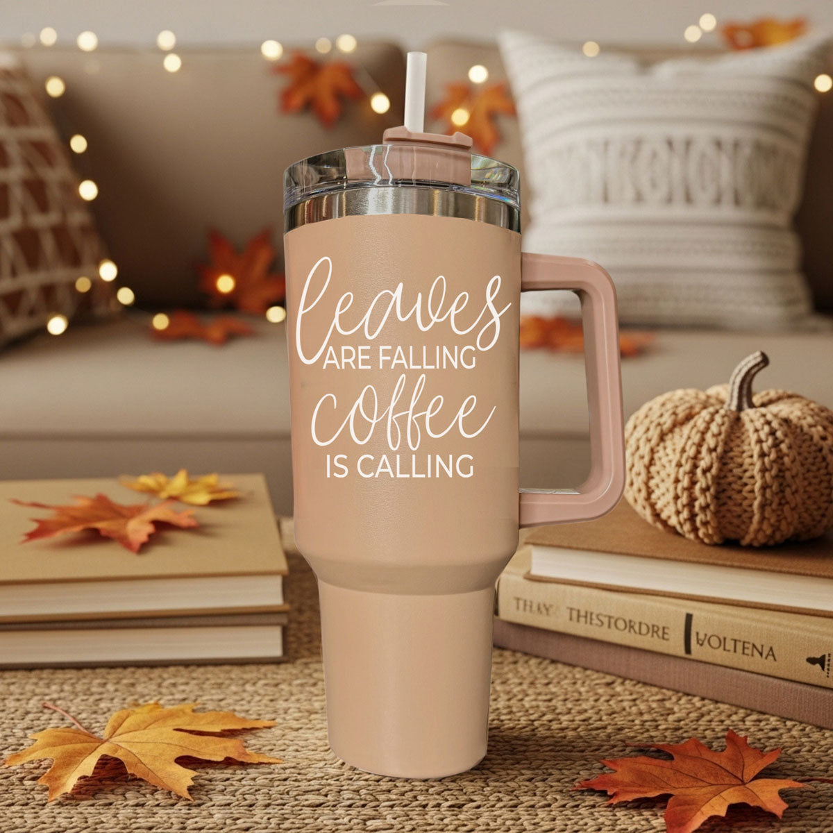 Leaves Falling 40oz Tumbler