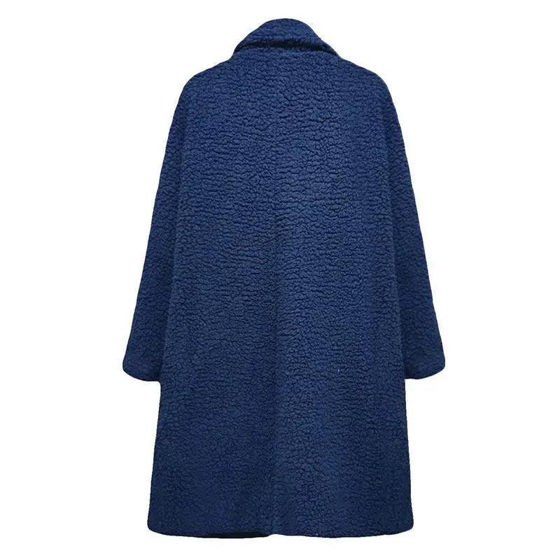 Cozy Teddy Fleece Long Coat