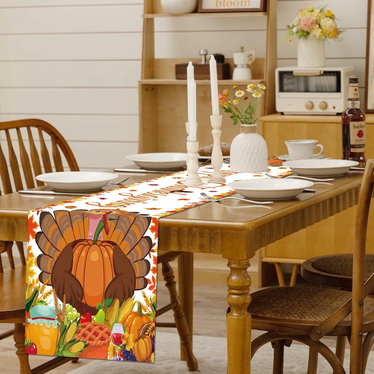 Thanksgiving Turkey Table Runner