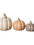 Pastel Ceramic Pumpkin Decor