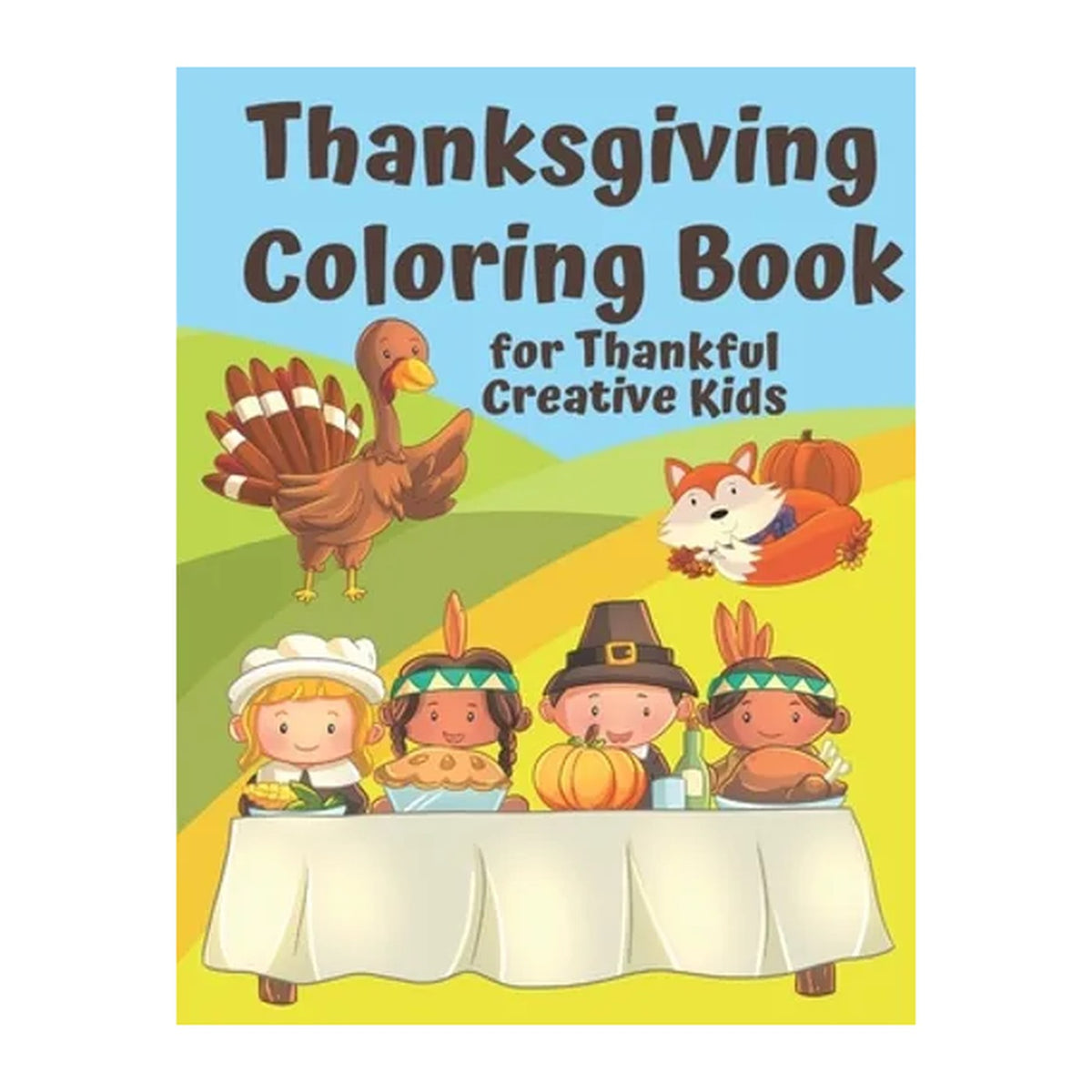 Thanksgiving Coloring Book For Kids