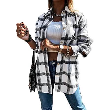 Women's Fall Plaid Shacket