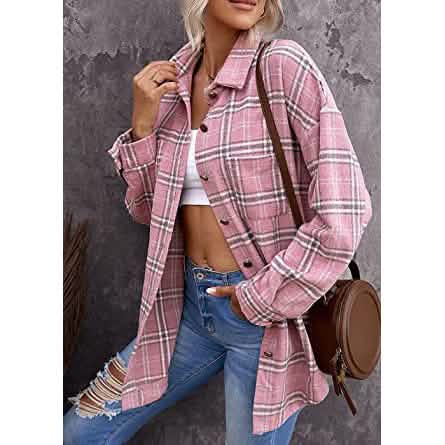 Women's Fall Plaid Shacket