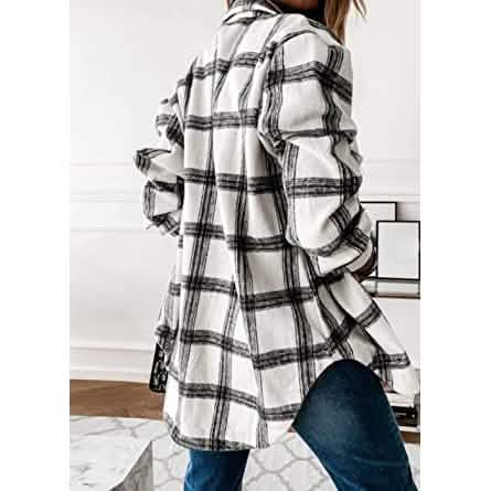 Women's Fall Plaid Shacket