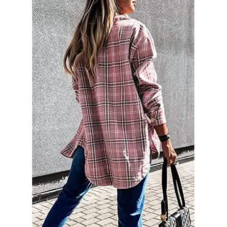 Women's Fall Plaid Shacket